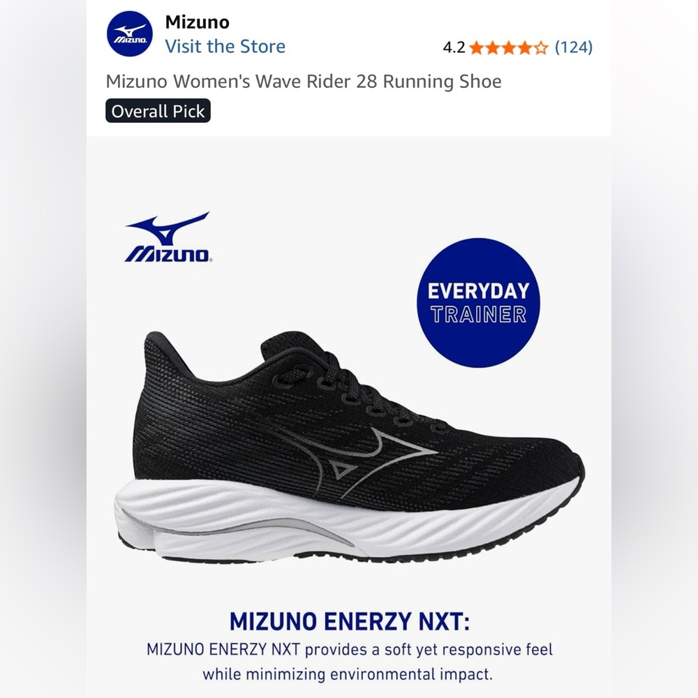 Mizuno Women’s Wave Rider 28 Running Shoes